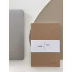 ENKEL STUDIOS Kraft Notebook (56 Sheets, 2 Pack)