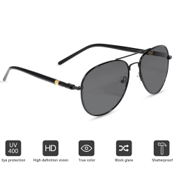 YELLOW-PRICE Metal Frame Aviator Sunglasses-Polarized&uv Protection&lightweight for Men Women In Multicolor