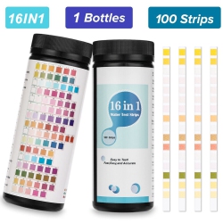 YELLOW-PRICE 100PCs Chlorine Dip Spa Water Test Strips Tub Spa Swimming Pool Ph Tester Paper