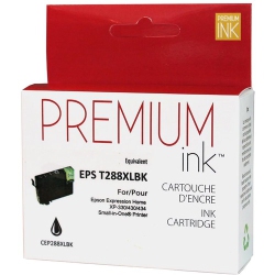 PREMIUM INK Ink Cartridge - Alternative for Epson T288Xl120 - In Black