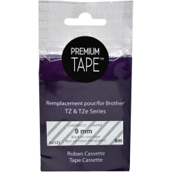 PREMIUM TAPE Label Tape - Alternative for Brother Tze-121