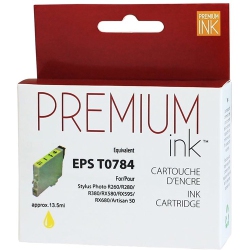 PREMIUM INK Ink Cartridge - Alternative for Epson T078420 - In Yellow