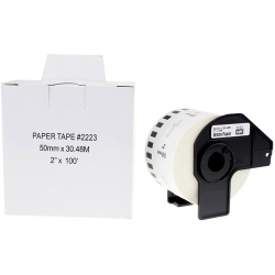 PREMIUM TAPE Continuous Paper Labels - Alternative for Brother Dk-2223