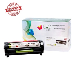 ECOTONE Toner Cartridge - Remanufactured for Lexmark 50F1U00 / 501U - In Black