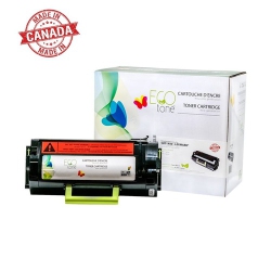 ECOTONE Toner Cartridge - Remanufactured for Lexmark 52D1X00 / 521X - In Black