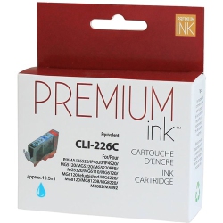 PREMIUM INK Ink Cartridge - Alternative for Canon Cli226C - In Cyan