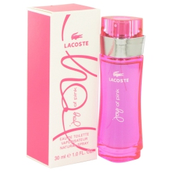 LACOSTE Joy Of By Eau De Toilette Spray (Women) 1 OZ In Pink