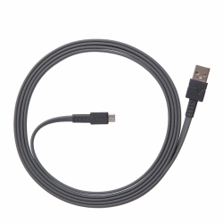 VENTEV Chargesync Flat Micro USB Cable 6Ft | In Gray