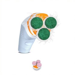 SKADU | Tough & Mild Power Scrubber | 18 Replacement Pads