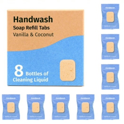 SKADU Handwash Soap Tablets | Pack Of 8 - Vanilla & Coconut