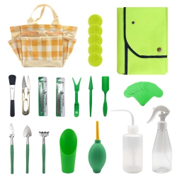 FURNITURE ONE 31PCs Mini Succulent Gardening Tools Set Transplanting-Green