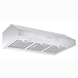 ANCONA 36" Advanta Pro Elite Series Range Hood With 625 Cfm And 3-Speed Electronic Controls