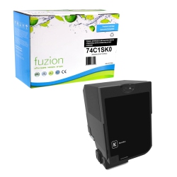 FUZION Compatible Lexmark 74C1Sk0 Toner - In Black