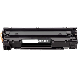 TONER4U - Crg125 New Compatible Toner Cartridge for Canon 125, Canon125 In Black
