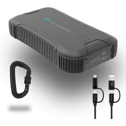 TECHSMARTER Rugged & Waterproof 30000Mah 45W USB-C Pd Power Bank/laptop Portable Charger for Iphone 14, 13, 12, Samsung S22, S21, S20, S10, Ipad