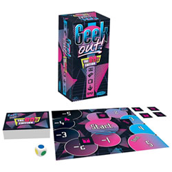 Ultra PRO Geek Out Trivia Party Game: The 80s Edition