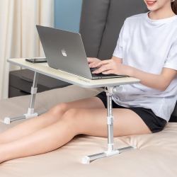 PRIMECABLES Portable 17" Laptop Stand Lap Desk, Adjustable Laptop Bed Table With Foldable Legs