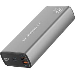 TECHSMARTER 30000Mah 65W USB-C Laptop Power Bank \w Samsung Super Fast Charging, Portable Charger Compatible \w Iphone, Samsung Galaxy, Androids