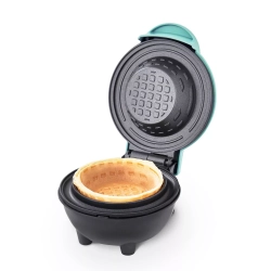 DASH Mini Waffle Bowl Maker - Aqua