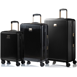 CHAMPS Luxe Collection 3PC Expandable Hardside Luggage Set