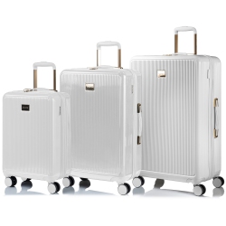 CHAMPS Luxe Collection 3PC Expandable Hardside Luggage Set