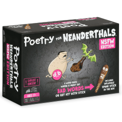 EXPLODING KITTENS LL C Poetry for Neanderthals: Nsfw Edition 2+ Players, Ages 17+, 15 Minutes