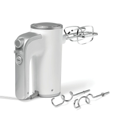 STARFRIT - 5 Speed Hand Mixer, 2 Versatile Attachments, 250 Watts In White