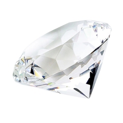 ELEGANCE Diamond Shaped Paperweight
