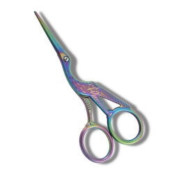 NAVOR Arolly Retro Style 5.51" Embroidery Scissor With Sharp Blades, Multi-Purpose Small Sewing Scissors for Art And Needle Work, Cutting Tools