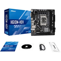 ASROCK H610M-HDv Desktop Motherboard H610M-HDv