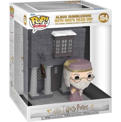 FUNKO Pop Movies Harry Potter 3.75 Inch Action Figure - Albus Dumbledore With Hog's Head Inn#154