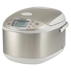 ZOJIRUSHI Micom Rice Cooker & Warmer Zo-Ns-Tsc18Axh, 10 Cups (Silver)
