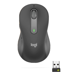 LOGITECH Refurbished (Good) Signature M650 L Full Size Wireless Mouse - for Large Sized Hands, Silent Clicks