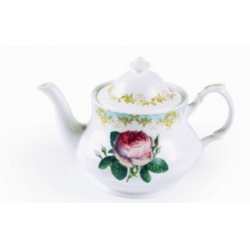 ROY KIRKHAM Teapot - Vintage Rose - Made In England Ceramic