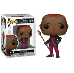 FUNKO Pop Marvel Panther: Wakanda Forever Vinyl Bobble-Head Okoye #1100 (Sale) In Black