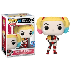 FUNKO Pop Heroes Dc Heroes Vinyl Figure Harley Quinn With Belt #436 Px Previews Exclusive