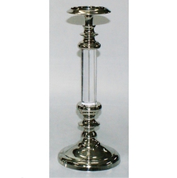 ELEGANCE 18" Lucille Pillar/taper Candle Holder