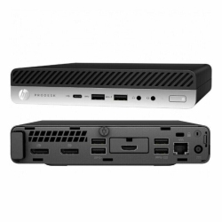 HP Prodesk 600 G4 Mini Desktop I5-8500T, 8GB Ram, 256GB SSD, Win10 Pro
