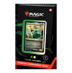 WIZARDS OF THE COAST Magic The Gathering: Starter Commander Deck - Token Triumph