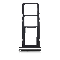 ESOURCE PARTS Replacement Dual Sim Card Tray Compatible for Samsung Galaxy A11 (A115 / 2020) (Black)