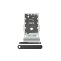 ESOURCE PARTS Replacement Dual Sim Card Tray for Samsung Galaxy S21 Fe 5G - In Black