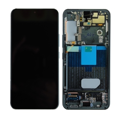 ESOURCE PARTS Oled Display Touch Screen Digitizer Assembly With Frame for Samsung Galaxy S22 5G (Sm-S901W) - (Premium Quality) In Green