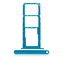 ESOURCE PARTS Replacement Dual Sim Card Tray Compatible for Samsung Galaxy A01 (A015 / 2020) (Green)