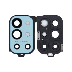 ESOURCE PARTS Replacement Back Camera Lens With Bracket Compatible for Oneplus 9R (Lake Blue)