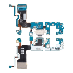 ESOURCE PARTS Replacement Charging Port With Flex Cable Compatible for Samsung Galaxy S9 Plus (G9650) (Dual Sim Version)