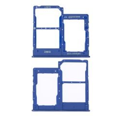 ESOURCE PARTS Replacement Dual Sim Card Tray Compatible for Samsung Galaxy A40 (A405 / 2019) (Blue)
