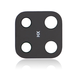 ESOURCE PARTS Replacement Back Camera Lens (Glass Only) With Adhesive Compatible for Motorola Moto G 5G (Xt2113-3 / 2020) (Frosted Silver)