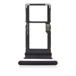 ESOURCE PARTS Replacement Single Sim Card Tray Compatible for Motorola Moto G 5G (Xt2113-3 / 2020) / One 5G Ace (Xt2113-1/2 / 2021) (Volcanic Gray)