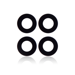 ESOURCE PARTS Replacement Back Camera Lens (Glass Only) With Adhesive Compatible for Motorola One 5G (Xt2075-1 / 2020) (4 Piece Set)