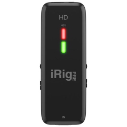 IK MULTIMEDIA Irig Pre HD Mobile Stereo Interface (Ip-Irig-Prehd-In)